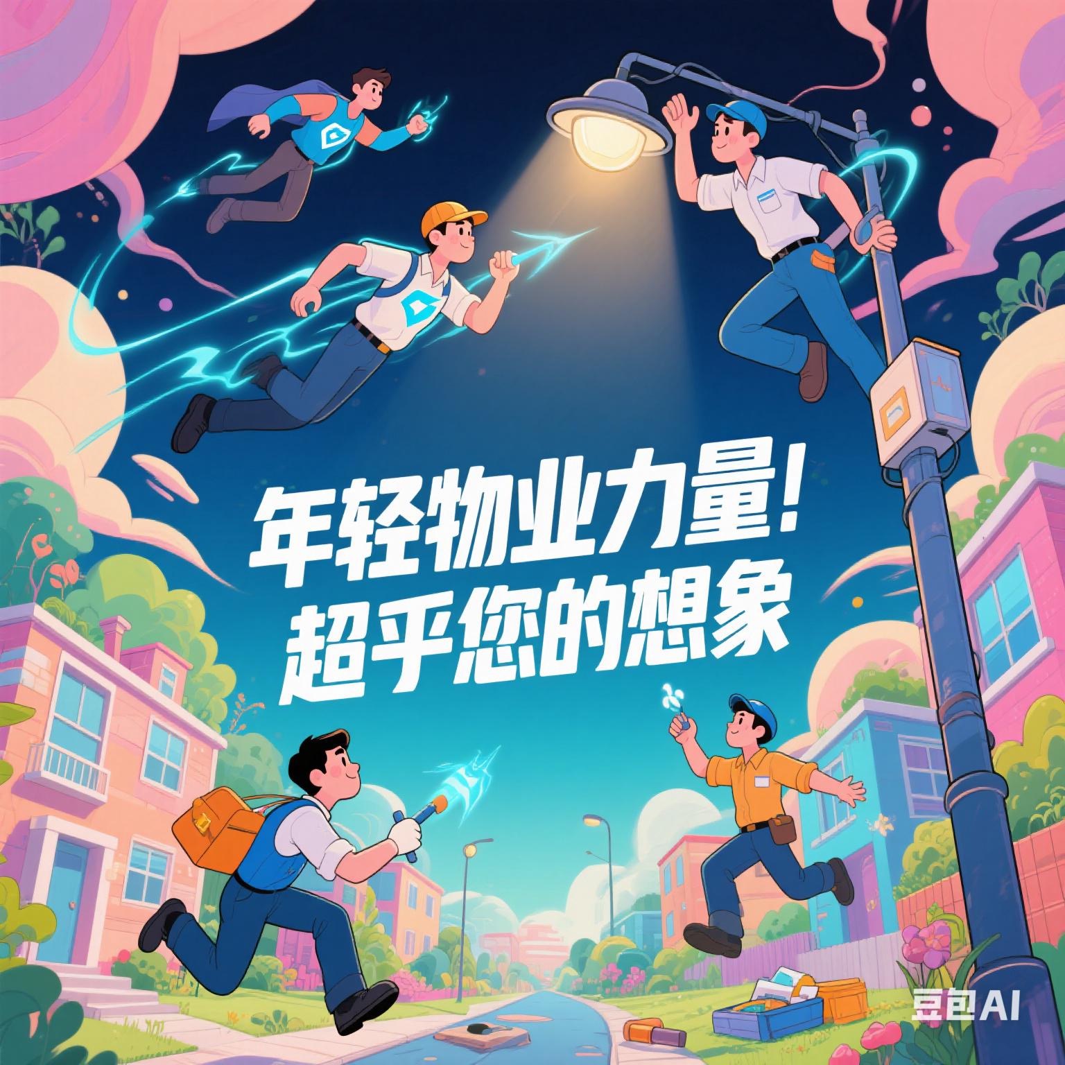 五一特辑 | 当后浪“卷”进经发物业，美好就会发生！